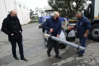 Νέα οχήματα στην Υπηρεσία Καθαριότητας του Δήμου Ηρακλείου <i class="fa fa-camera" aria-hidden="true"></i>