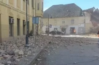 Ισχυρός σεισμός 6,4 Ρίχτερ στην Κροατία <i class="fa fa-video-camera" aria-hidden="true"></i>