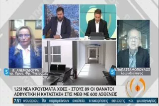 «Απαραίτητη η μάσκα μέχρι να εμβολιαστεί το 80% του πληθυσμού» <i class="fa fa-video-camera" aria-hidden="true"></i>