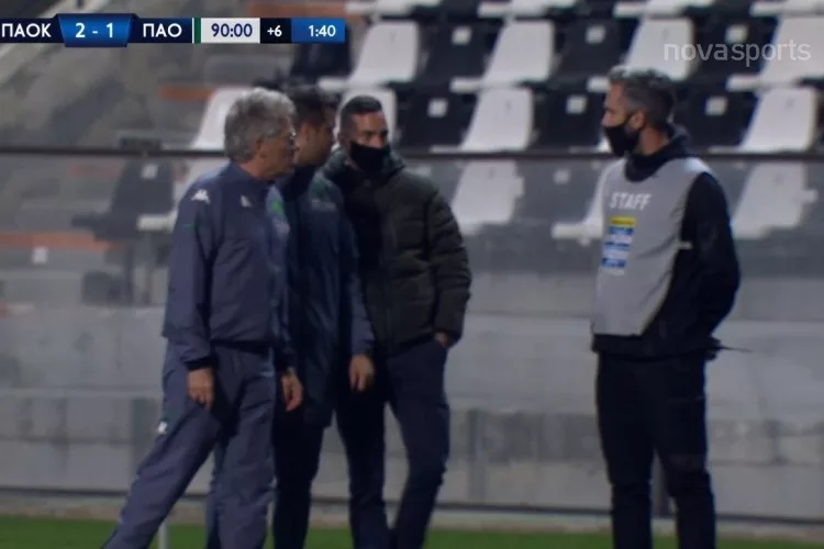 ΠΑΟΚ-ΠΑΟ: Τα νεύρα του Μπόλονι με τα… ballboys <i class="fa fa-video-camera" aria-hidden="true"></i>