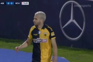 ΑΕΚ-Βόλος: Η κόκκινη του Παουλίνιο <i class="fa fa-video-camera" aria-hidden="true"></i>