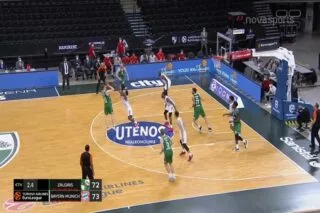 Ζαλγκίρις – Μπάγερν: Νικητήριο buzzer στο 0.6” ο Γκριγκόνις!