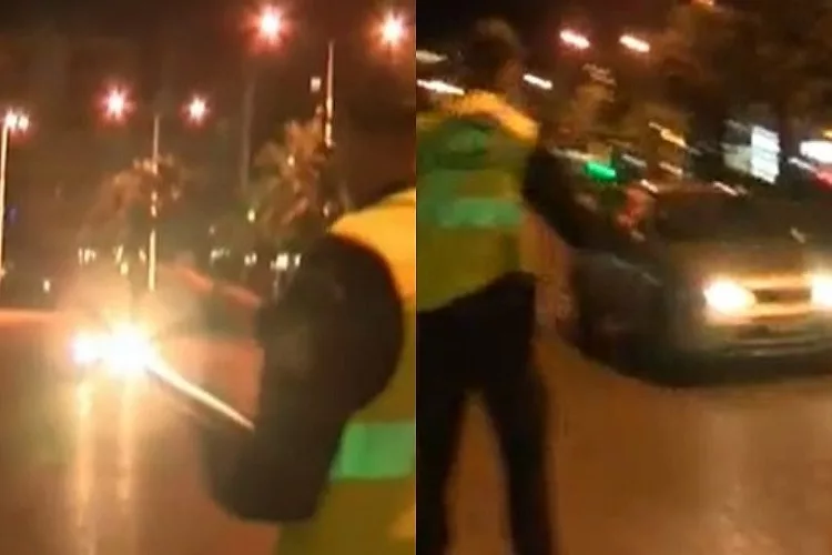 Οδηγός παραλίγο να παρασύρει αστυνομικό για να γλιτώσει τον έλεγχο