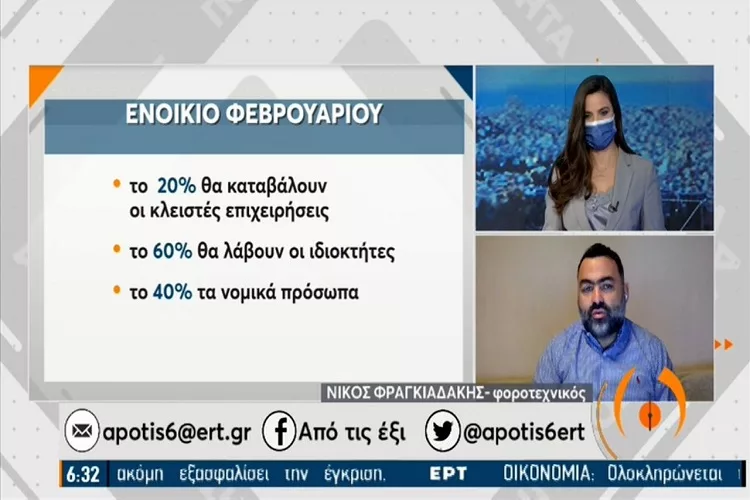 Τι γίνεται με ενοίκια κλειστών επιχειρήσεων, ρυθμίσεις οφειλών και Επιστρεπτέα Προκαταβολή