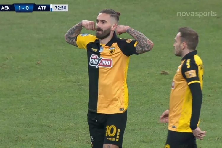 ΑΕΚ-Ατρόμητος: 2-0 με κεφαλιά του Λιβάια <i class="fa fa-video-camera" aria-hidden="true"></i>