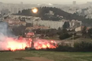 Ντου οπαδών της Μαρσέιγ στο προπονητικό κέντρο!