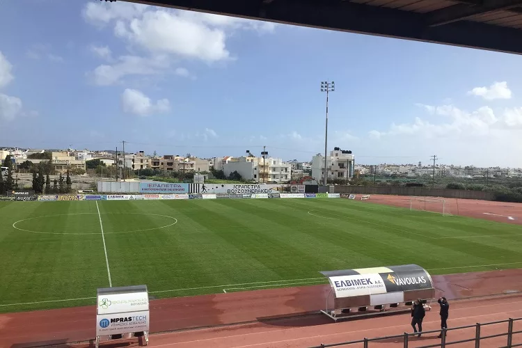 Σε εξαιρετική κατάσταση ο αγωνιστικός χώρος στο «Βουζουνεράκειο» <i class="fa fa-camera" aria-hidden="true"></i>