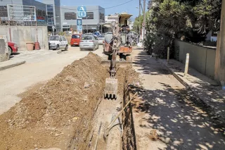 Συνεχίζονται οι εργασίες της ΔΕΥΑΗ στους δρόμους του Ηρακλείου μέχρι 26/2