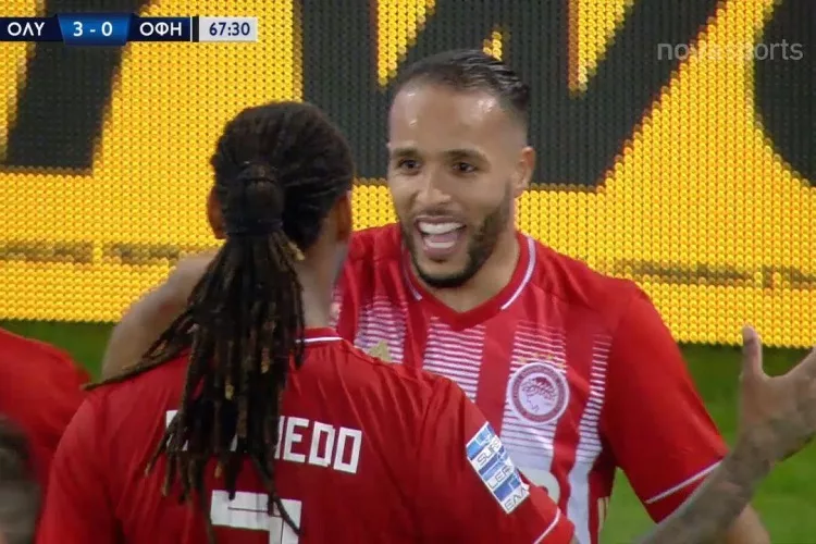 Ολυμπιακός-ΟΦΗ: Το 3-0 του Αραμπί και το… μεσαίο δάχτυλο του Σεμέδο <i class="fa fa-video-camera" aria-hidden="true"></i>