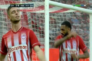 Κεφαλιά του Κάιπερς και 2-0 ο Ολυμπιακός <i class="fa fa-video-camera" aria-hidden="true"></i>