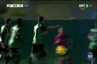 Καραϊσκάκης – Τρίκαλα: Ο Γιαννιώτης το 1-0 με κεφαλιά <i class="fa fa-video-camera" aria-hidden="true"></i>