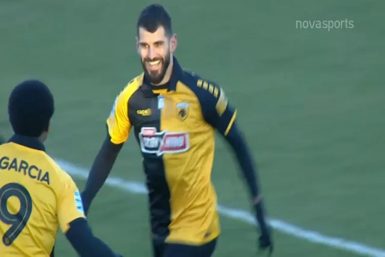 Πέναλτι Ολιβέιρα και 0-1 η ΑΕΚ <i class="fa fa-video-camera" aria-hidden="true"></i>