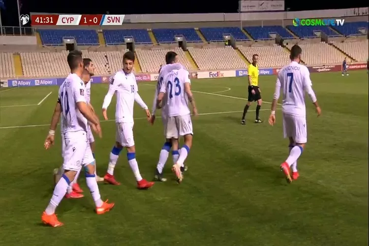 Κύπρος – Σλοβενία: 1-0 με εξαιρετικό γκολ του Πίττα! <i class="fa fa-video-camera" aria-hidden="true"></i>