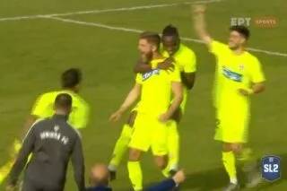 ΟΦΙ-Ιωνικός: Στο 84′ το 1-2 ο Μάναλης με τρομερό γύρισμα! <i class="fa fa-video-camera" aria-hidden="true"></i>