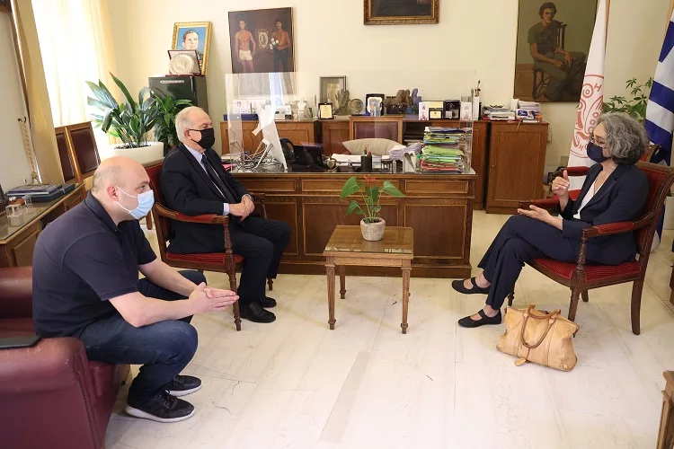 Συνάντηση Λαμπρινού με την νέα πρόεδρο του ΣΕΓΑΣ Σοφία Σακοράφα!
