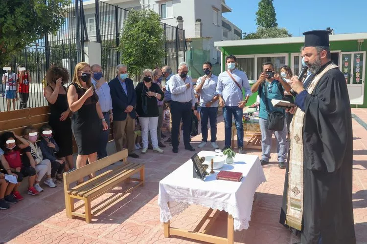 Εγκαίνια 60ου Νηπιαγωγείου Ηρακλείου- Παραλαβή 22 λυόμενων αιθουσών από την ΚΤΥΠ