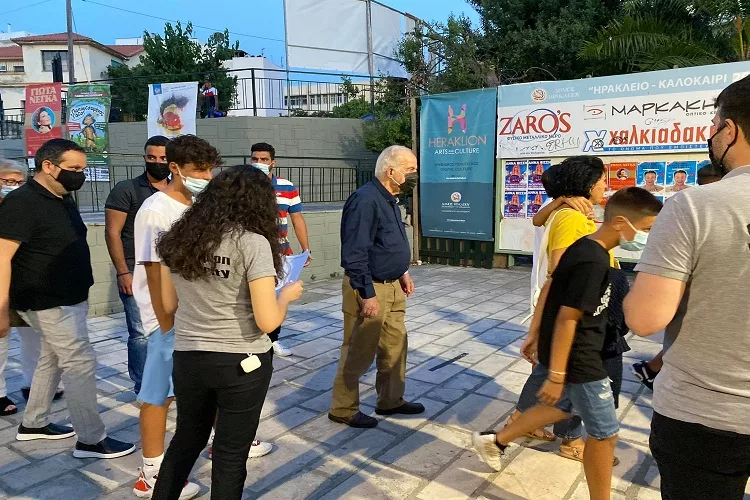 Στην εκδήλωση του ΟΦΗ ο Δήμαρχος Ηρακλείου Βασίλης Λαμπρινός!