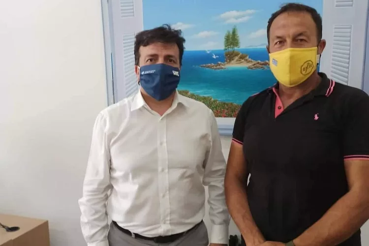 Συναντήθηκαν με τον Ν. Συριγωνάκη στη Θέρισο για το γήπεδο