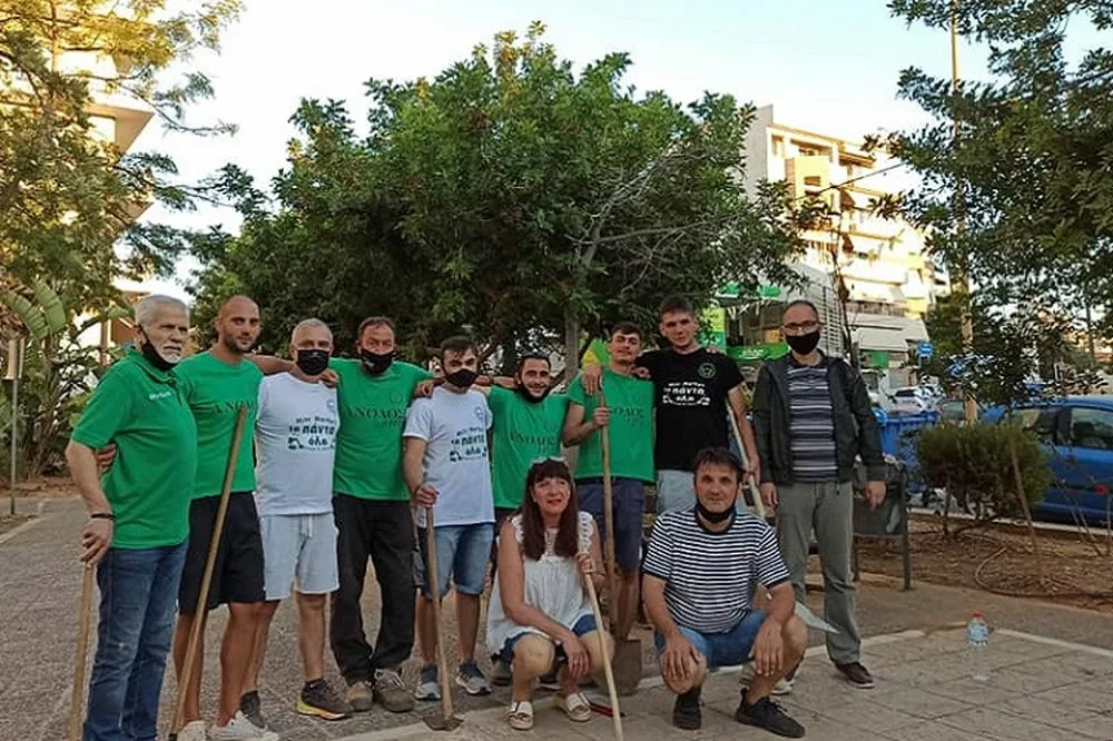 Καθαρισμός και δενδροφύτευση από τον ΑΟ Θερίσου