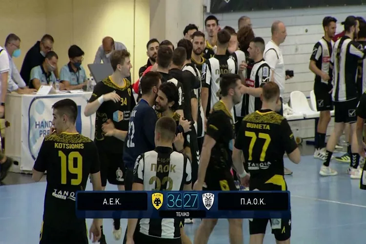 ΑΕΚ – ΠΑΟΚ 36-27: Τα καλύτερα στιγμιότυπα της αναμέτρησης! <i class="fa fa-video-camera" aria-hidden="true"></i>