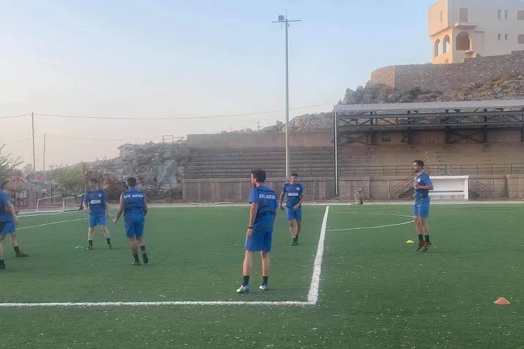 Ξεκινούν οι εργασίες στο γήπεδο των Ανωγείων