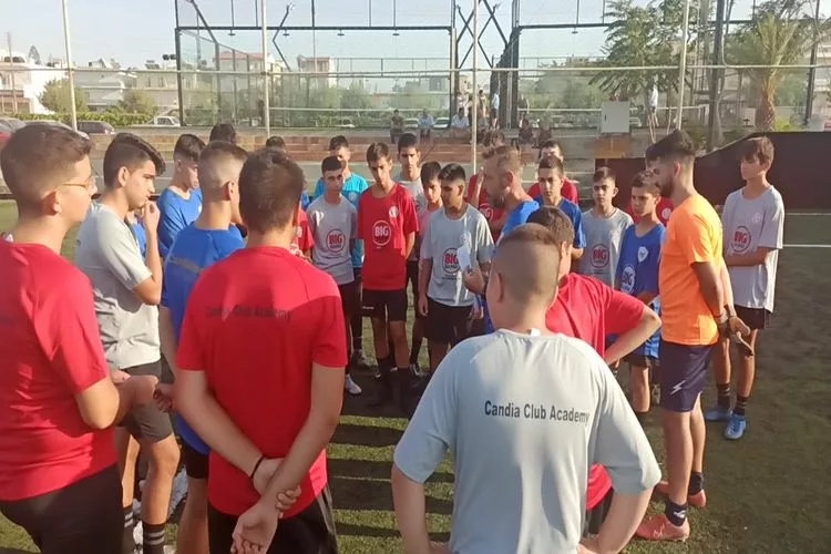 Μεγάλη συμμετοχή στο 1ο ανοιχτό Camp για την Κ18 Candia-Δαμάστα!