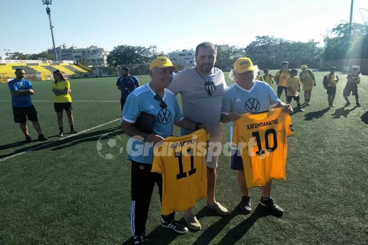 Τίμησε Χατζηπαναγή και Συριγωνάκη ο Εργοτέλης