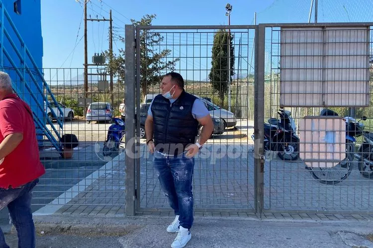 Στο Στάδιο Μοιρών ο Κουτεντάκης