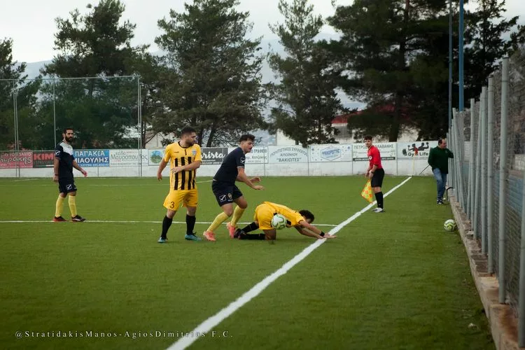 Αγ. Δημήτριος-Ασήμι 2-5: Τα highlights του αγώνα (vid)