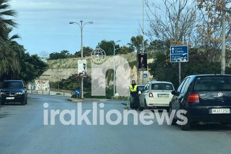 Έρημη πόλη το Ηράκλειο τα Χριστούγεννα (pics+vid)