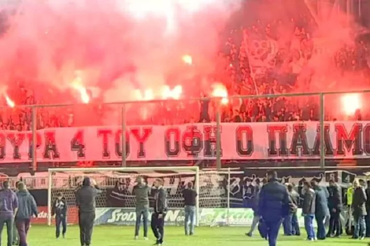 Η εντυπωσιακή ατμόσφαιρα από την Θύρα 4! (vid)