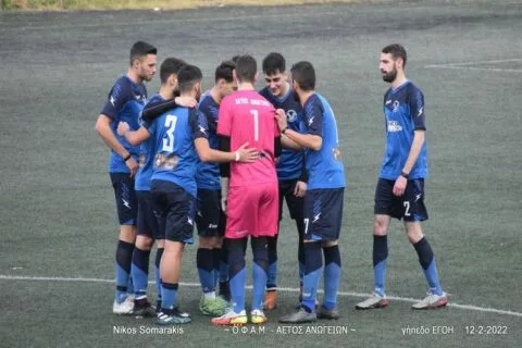 Εντυπωσιακός Αετός στα Ανώγεια, 4-1 την Αγία Βαρβάρα!