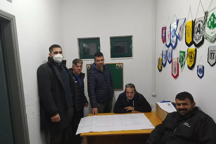 Ξεκινάει η δημιουργία του πολυχώρου άθλησης του Ζαρού!
