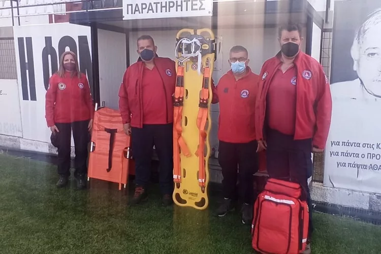 Το ευχαριστώ στην ΕΠΣΗ στην εθελοντική ομάδα «ΦΙΛΙΟΣ ΖΕΥΣ»