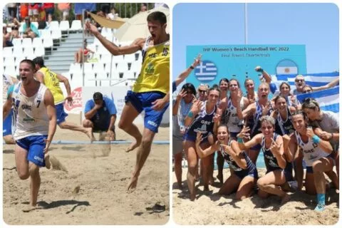 Στα ημιτελικά του Παγκοσμίου πρωταθλήματος Beach Handball Eθνική Ανδρών και Γυναικών!