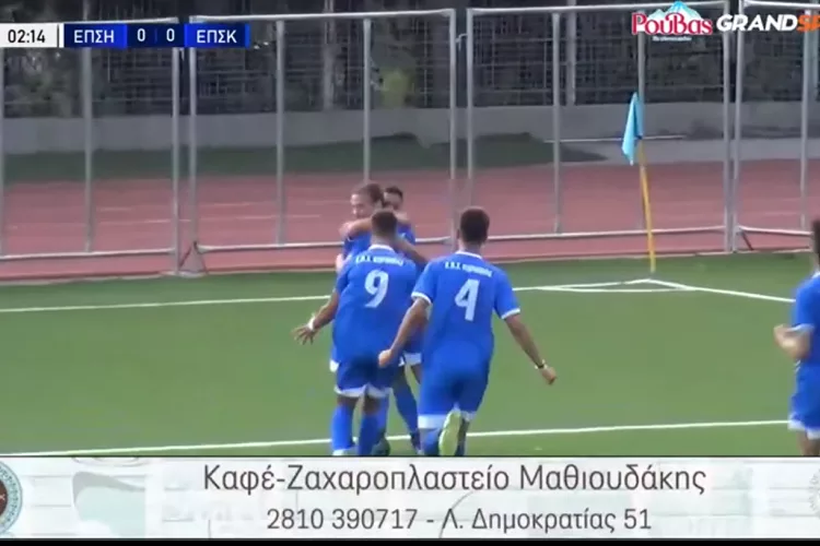 Κεφαλιά Δαμουλιάνου και 1-0 η Κόρινθος (vid)