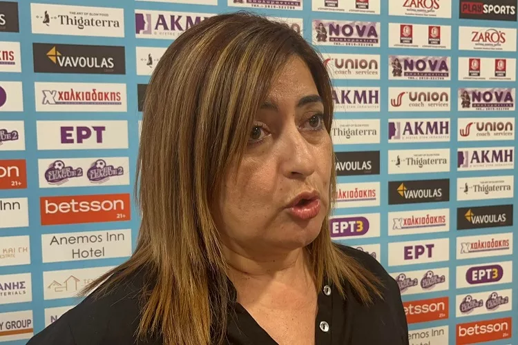 Κ. Τσαντηράκη: «Η αγάπη για τον Ηρόδοτο με ώθησε να πάρω την προεδρία της ΠΑΕ» (vid)