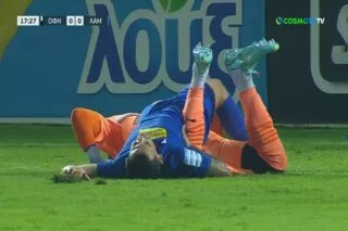 Η ευκαιρία του Νούνιεζ για το 0-1 της Λαμίας (vid)