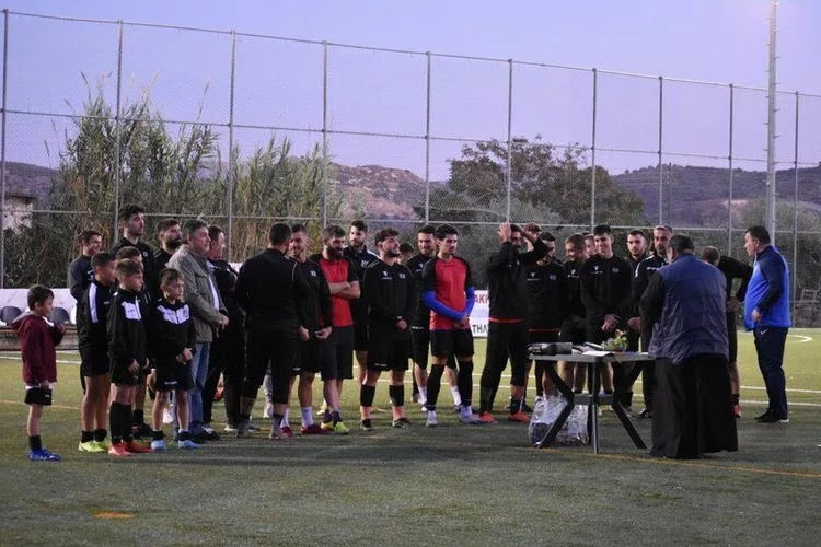 Αγιασμός πριν την πρεμιέρα στον ΑΟΤ (pics)