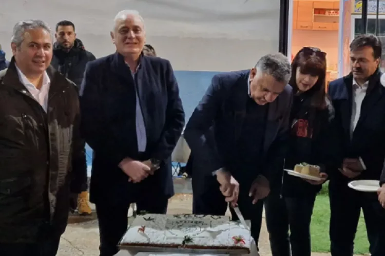 Έκοψε την πρωτοχρονιάτικη πίτα του ο Δωριέας (pics)