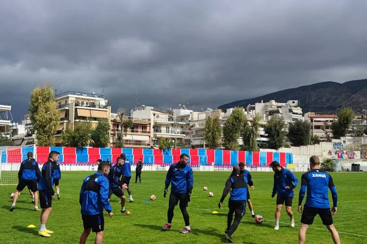 Χωρίς τρεις η προπόνηση των Χανίων