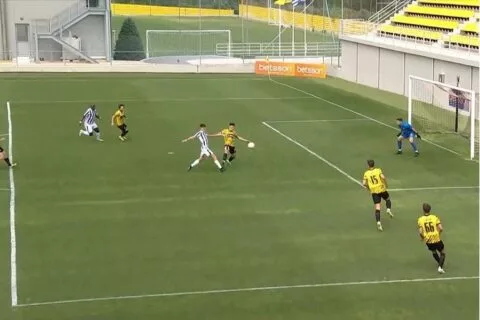 ΑΕΚ Β’ – ΟΦ Ιεράπετρας 0-1: Προηγούνται με προβολή του Μίλερ οι Λασιθιώτες (vid)