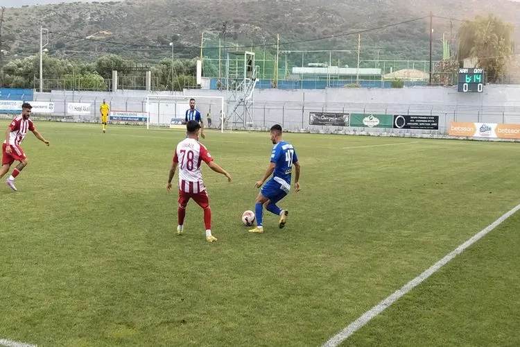 Εντυπωσιακά Χανιά έριξαν τεσσάρα στον Ολυμπιακό Β’ και ολοκλήρωσαν στην 4η θέση!