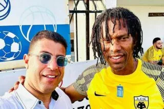 Δίπλα στην αγαπημένη του ΑΕΚ ο Γιώργος Τζοάνος!