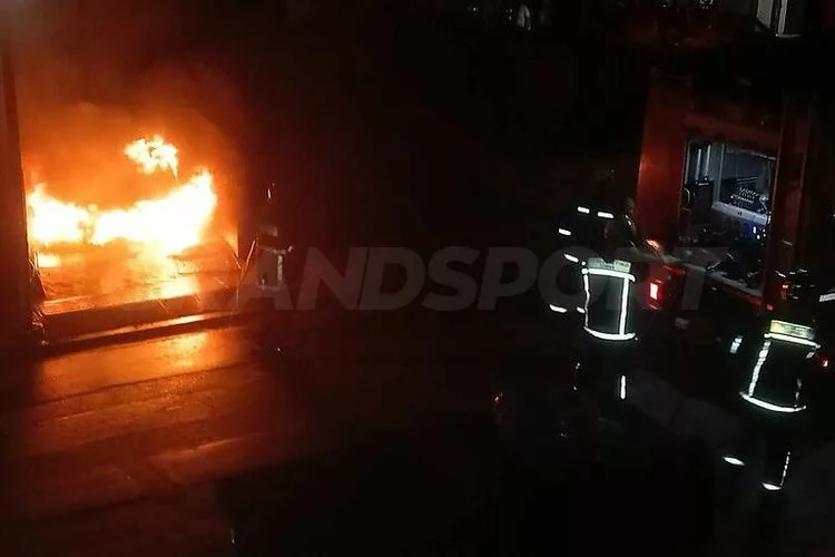 Ηράκλειο: Έκρηξη αυτοκινήτου αναστάτωσε τον Μασταμπά – Καταστράφηκε ολοσχερώς το ΙΧ (pics)
