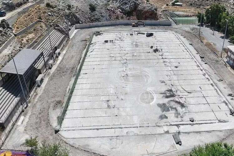 Συνεχίζονται οι εργασίες για ένα γήπεδο – στολίδι στα Ανώγεια