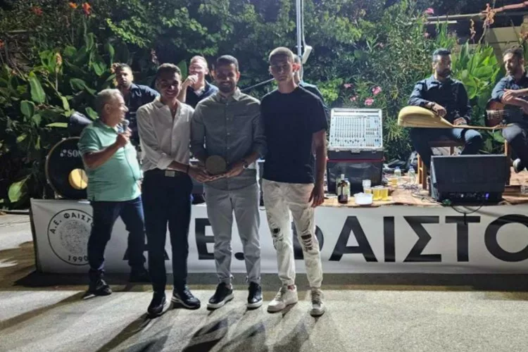 Η Φαιστός τίμησε τον Βασ. Μπαστάκη