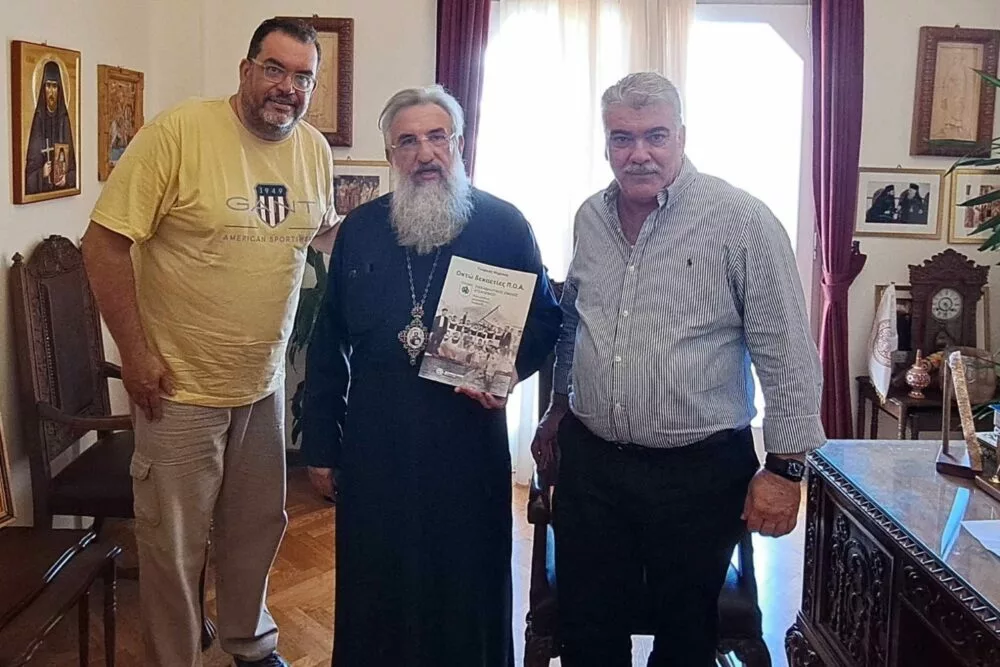 Συναντήθηκε με τον Αρχιεπίσκοπο Ευγένιο ο Γιώργος Λέλεκας