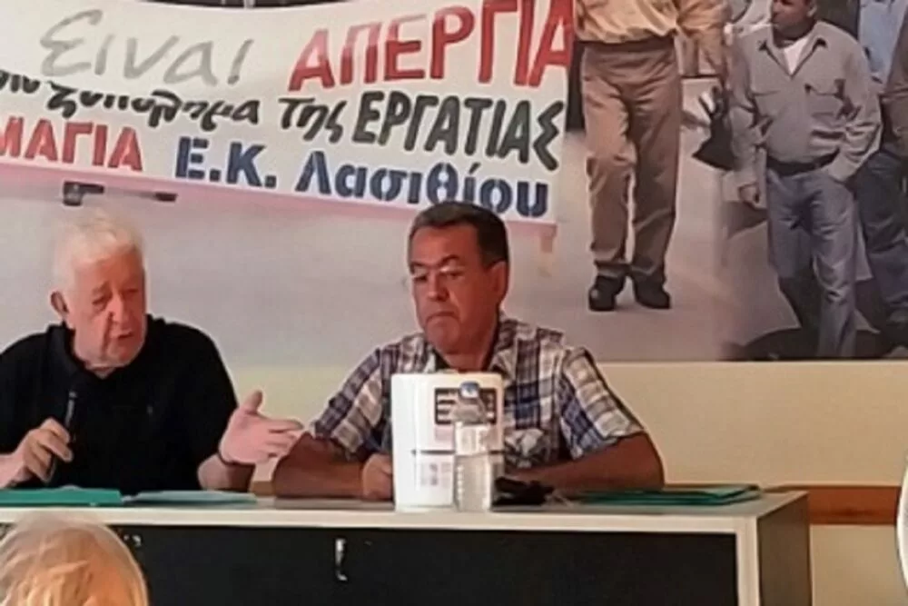 Ο Γιώργος Πατεράκης νέος πρόεδρος της ΕΠΣ Λασιθίου