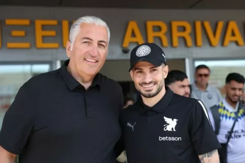 Στιγμές από την άφιξη του Ταξιάρχη Φούντα στο Ηράκλειο